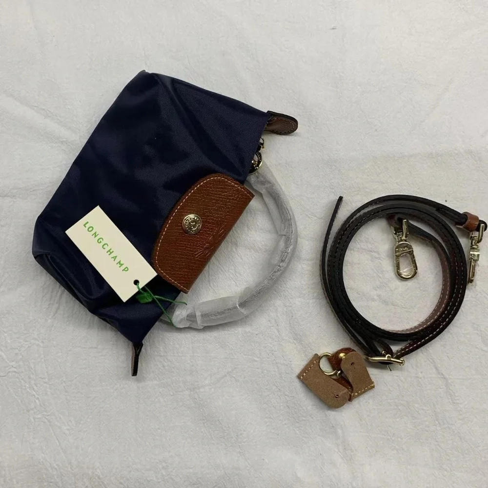 📬Longchamp Navy blue Mini Crossbody Bag